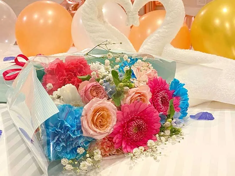 【飾り付け手配一例】花束